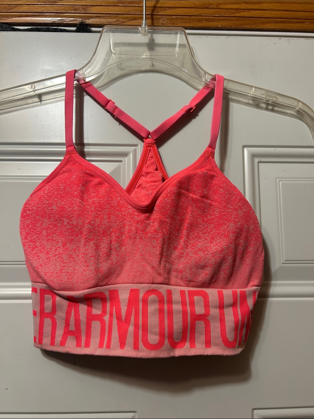Under Armour Seamless Racerback Sports Bra S